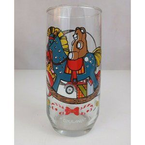 Vintage 1984 Pepsi Christmas Collection "Toyland" Collectible Drinking Glass